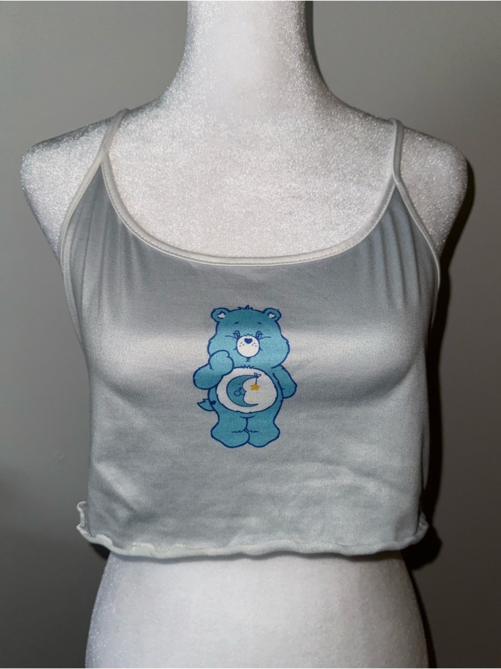 Care Bears Blue PJ Cropped Camisole Tank